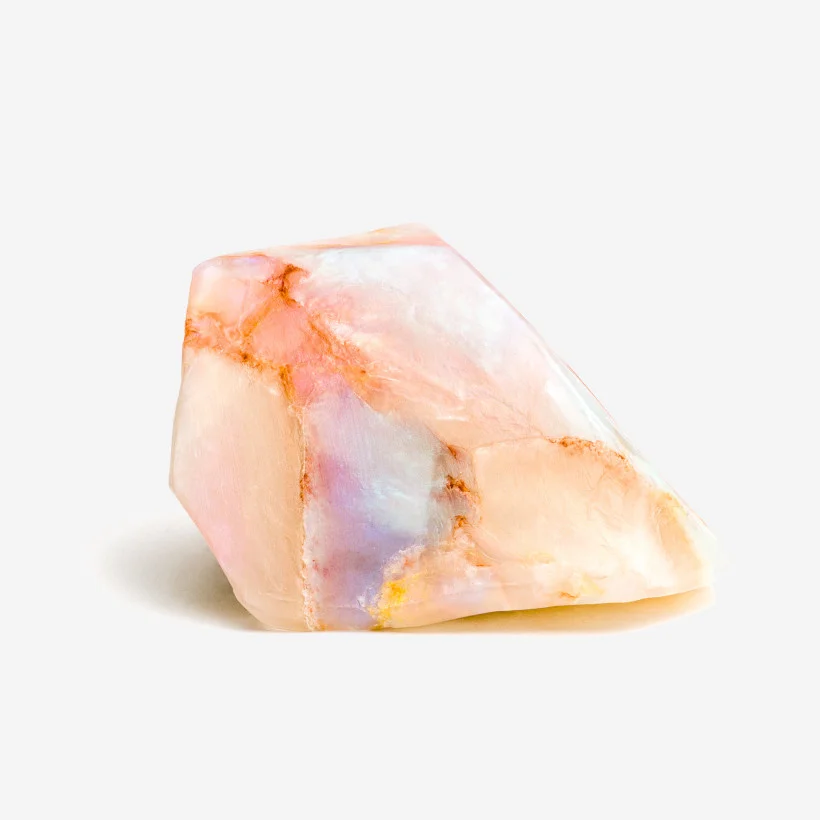 Kristallseife weisser Opal
