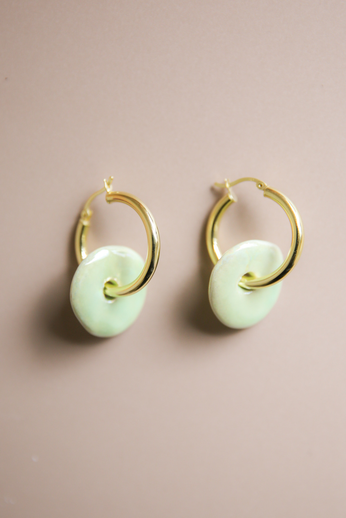 Hoop Keramik Circle Mint