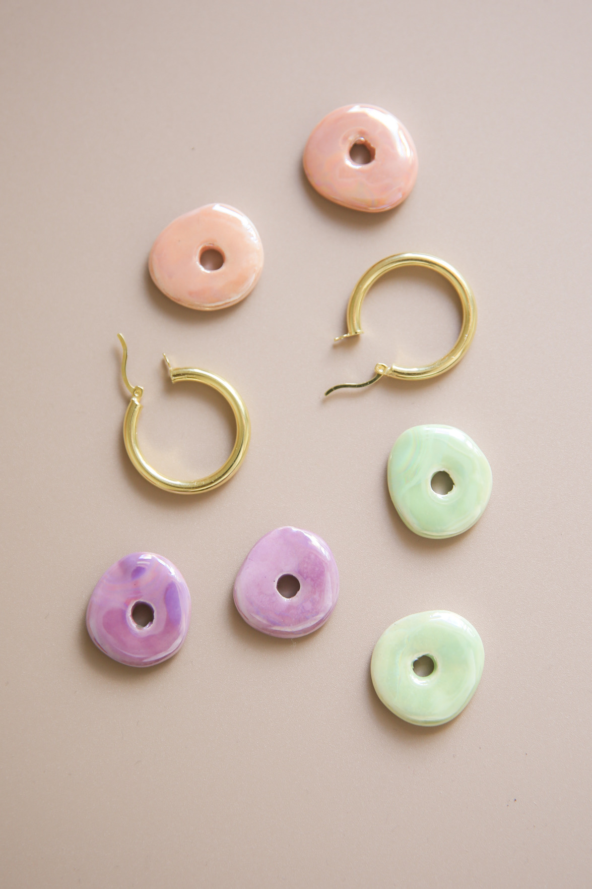 Keramik Circle Set Pastell